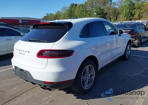2015 Porsche Macan S z USA, uszkodzony, nr VIN WP1AB2A54FLB55368